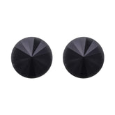 Jet Rivoli Shape High Quality Glass Pointed Back Fancy Rhinestones WholesaleRhinestone